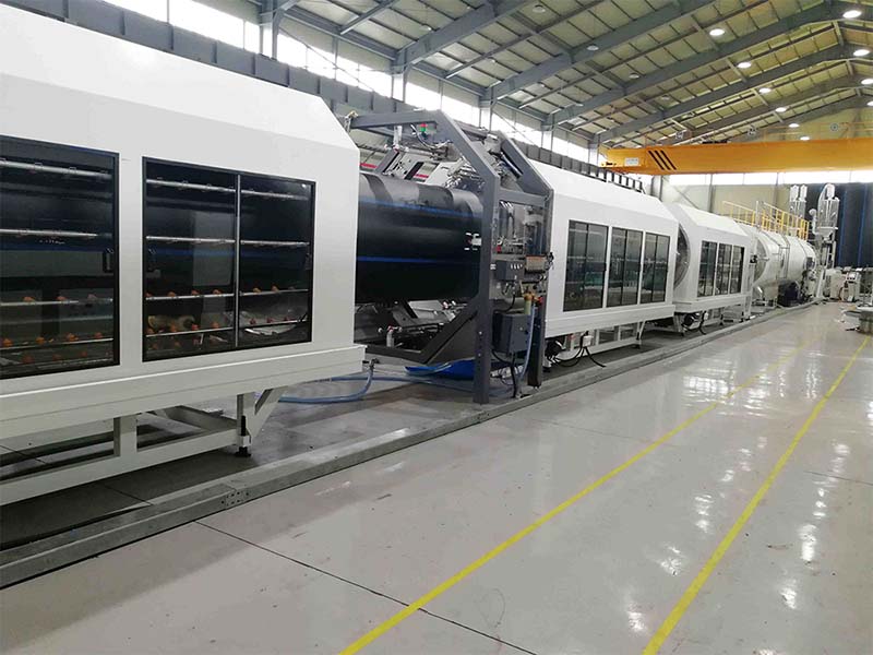 HDPE实壁管生产线